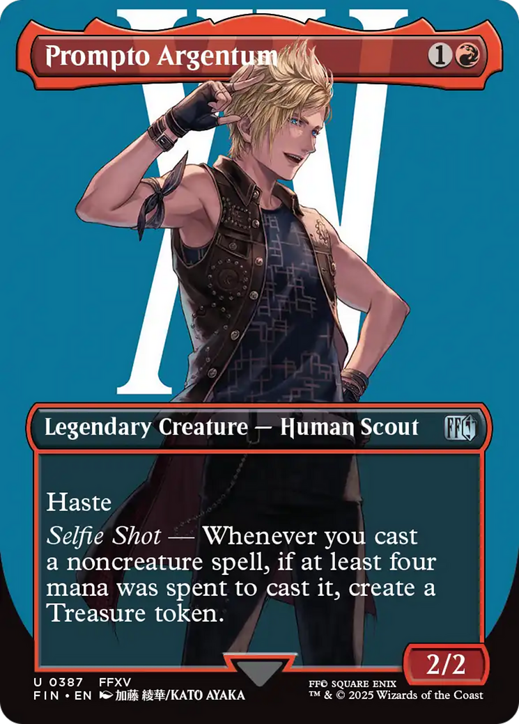 Image of Prompto Argentum (Borderless) [FINAL FANTASY]