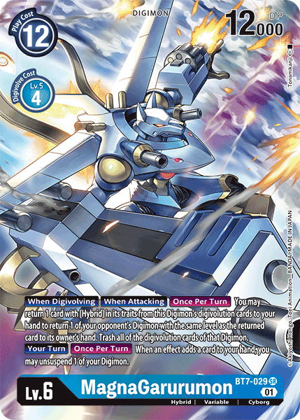 Image of MagnaGarurumon [BT7-029] (Alternate Art) [Next Adventure]