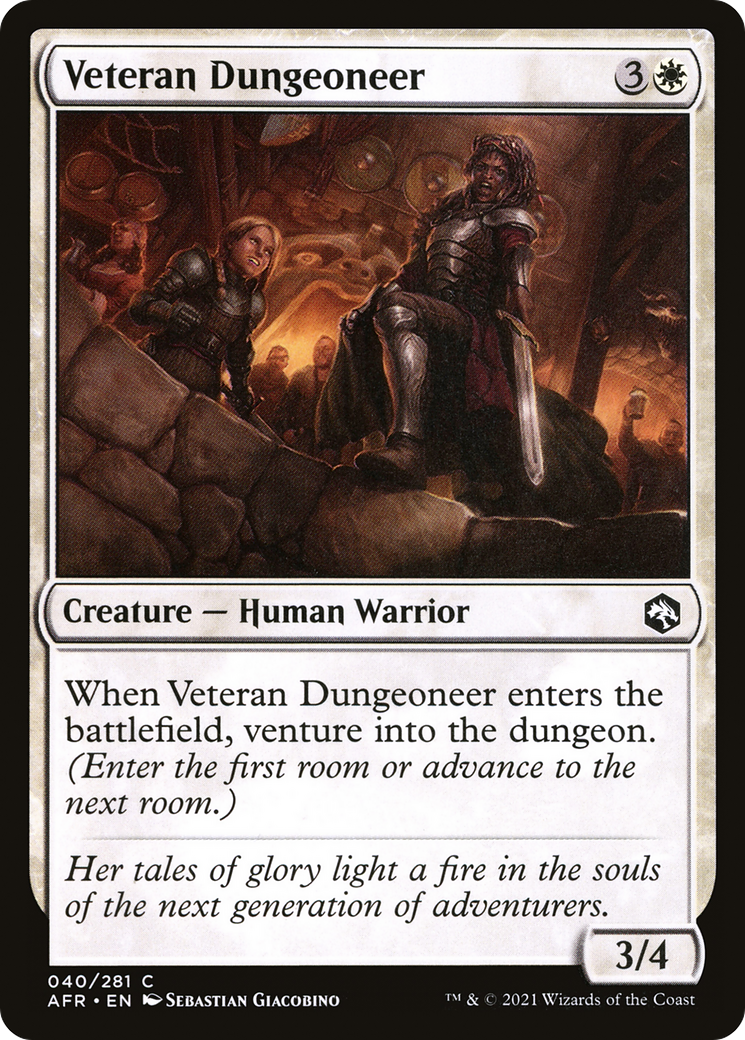 Image of Veteran Dungeoneer [Dungeons & Dragons: Adventures in the Forgotten Realms]