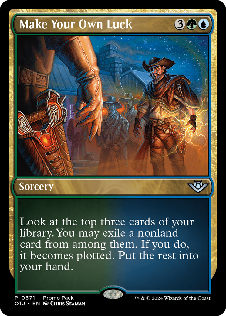 Image of Make Your Own Luck (Promo Pack) [Outlaws of Thunder Junction Promos]