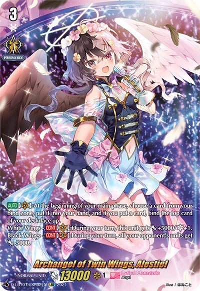 Image of Archangel of Twin Wings, Alestiel (D-LBT01/LSR02EN) [Lyrical Melody]