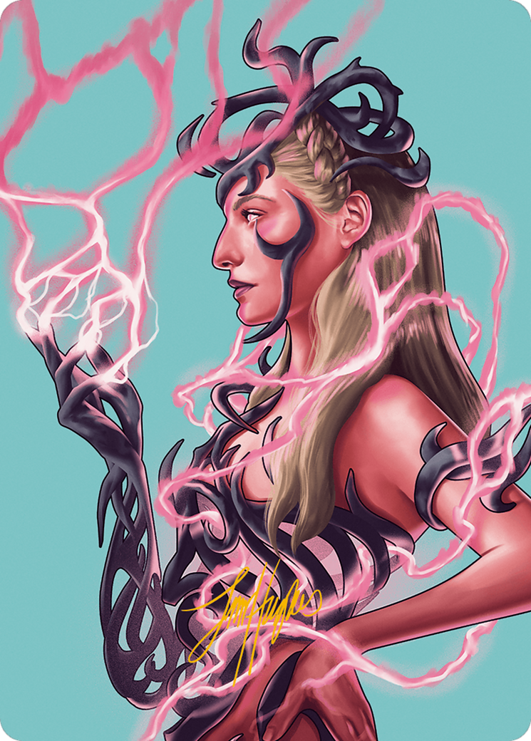Image of Breya, Etherium Shaper Art Card (Gold-Stamped Signature) [Modern Horizons 3 Art Series]