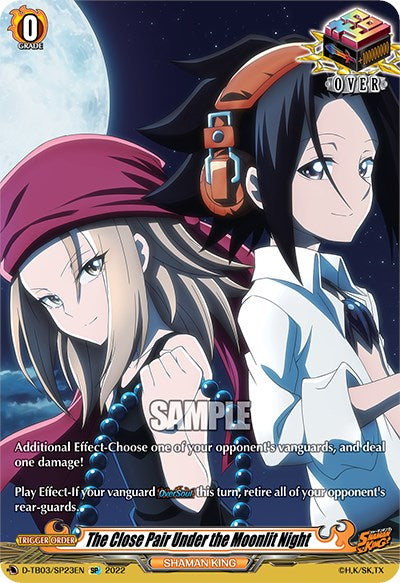 Image of The Close Pair Under the Moonlit Night (D-TB03/SP23EN) [Shaman King]