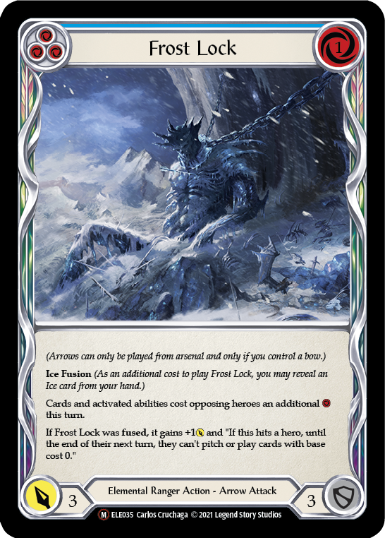 Image of Frost Lock [U-ELE035] (Tales of Aria Unlimited)  Unlimited Normal