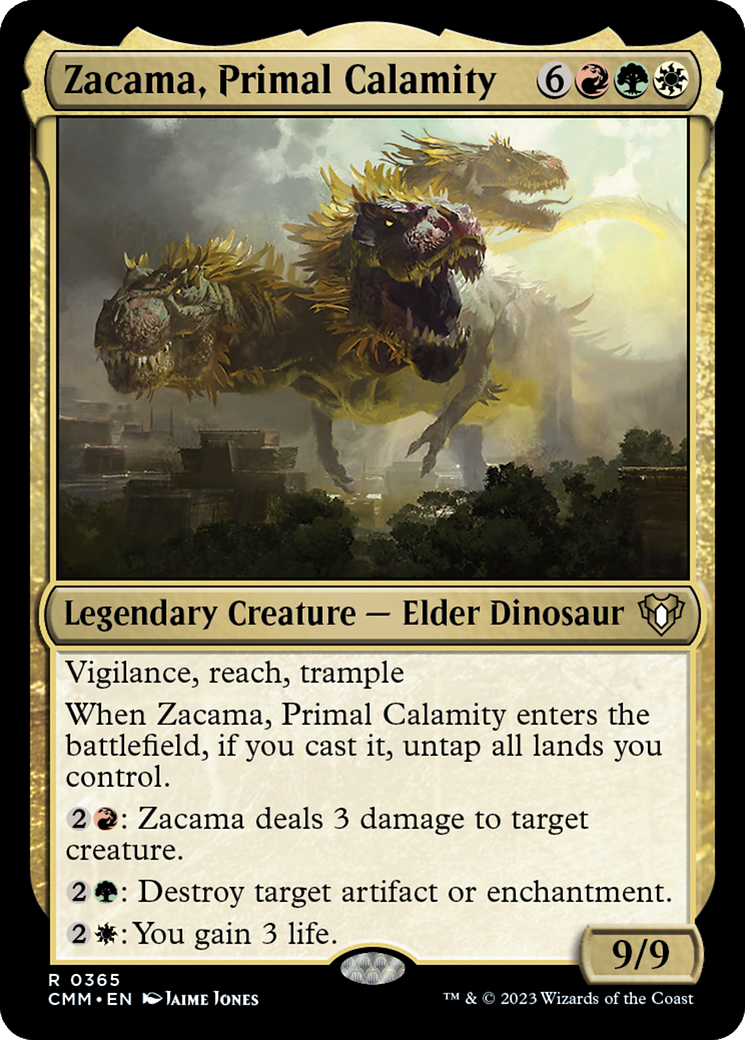 Image of Zacama, Primal Calamity [Commander Masters]