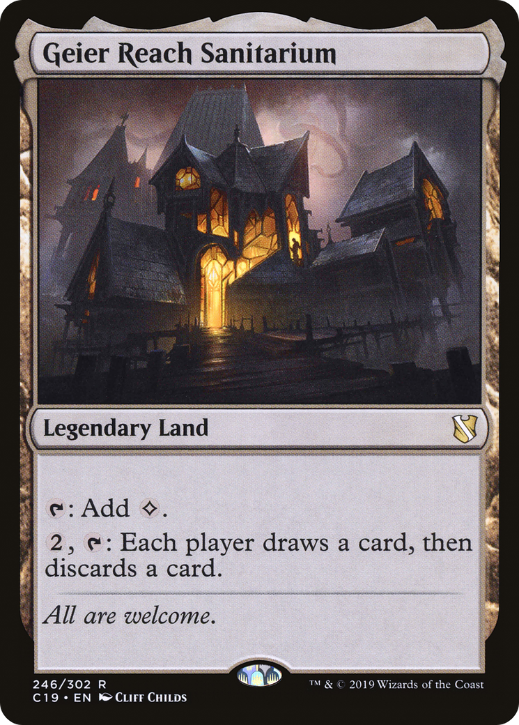 Image of Geier Reach Sanitarium [Commander 2019]