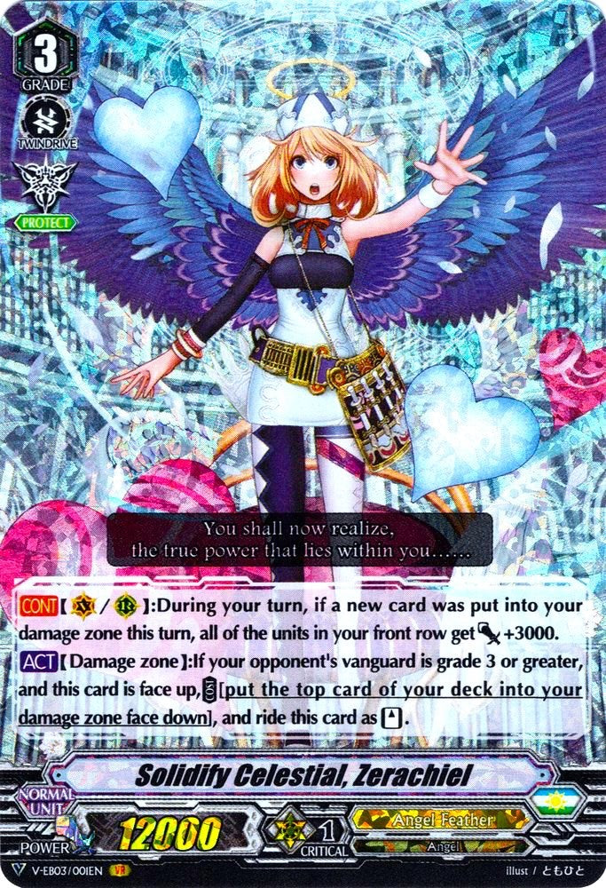 Image of Solidify Celestial, Zerachiel (V-EB03/001EN) [ULTRARARE MIRACLE COLLECTION]