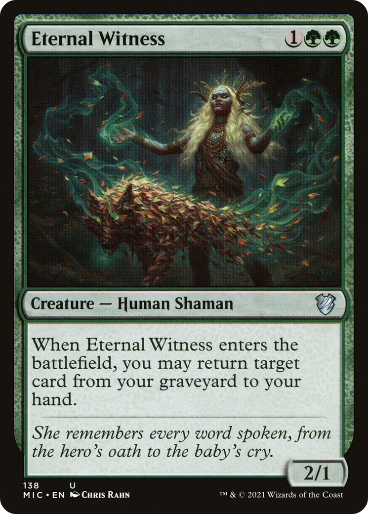 Image of Eternal Witness [Innistrad: Midnight Hunt Commander]