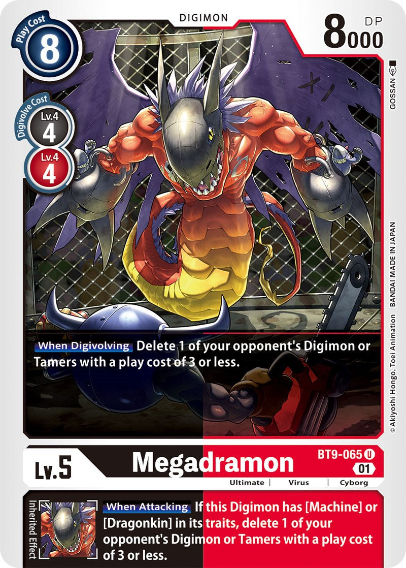 Image of Megadramon [BT9-065] [X Record]