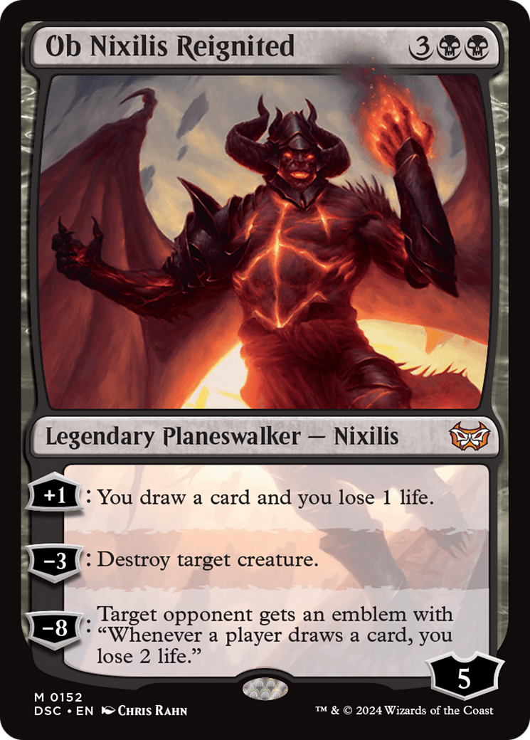 Image of Ob Nixilis Reignited [Duskmourn: House of Horror Commander]