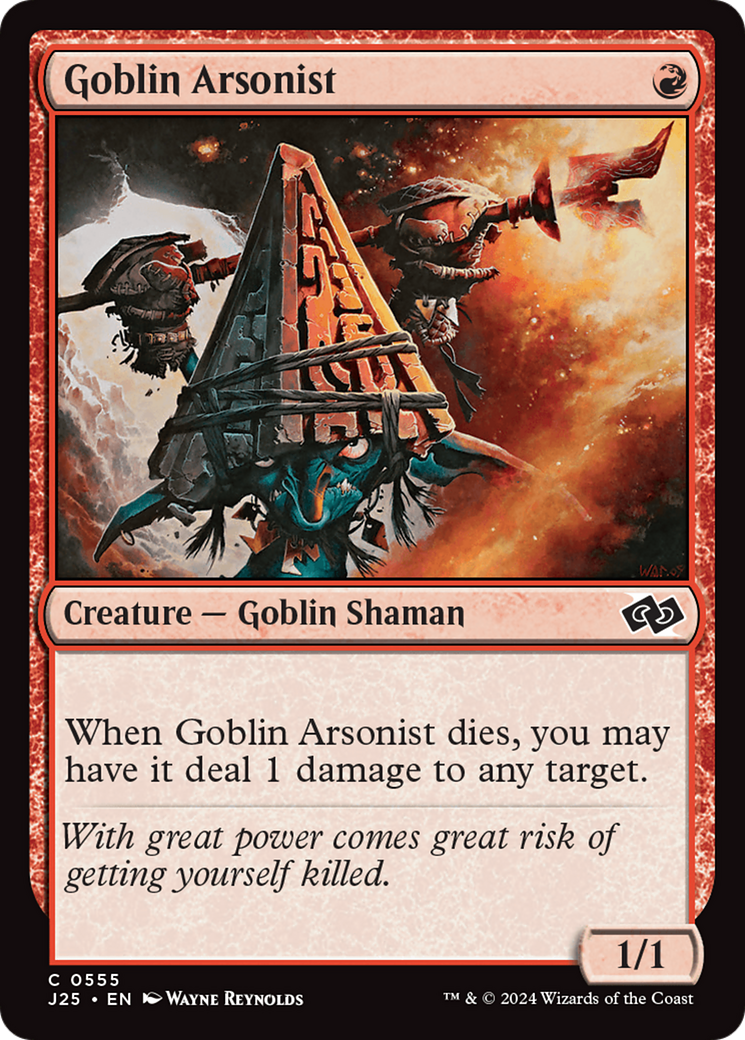 Image of Goblin Arsonist [Foundations Jumpstart]
