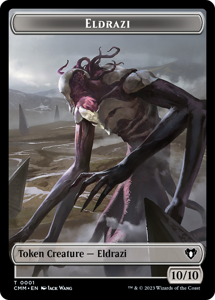 Image of Eldrazi // Myr Double-Sided Token [Commander Masters Tokens]