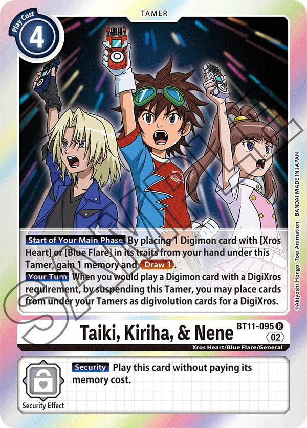 Image of Taiki, Kiriha, & Nene [BT11-095] [Dimensional Phase]