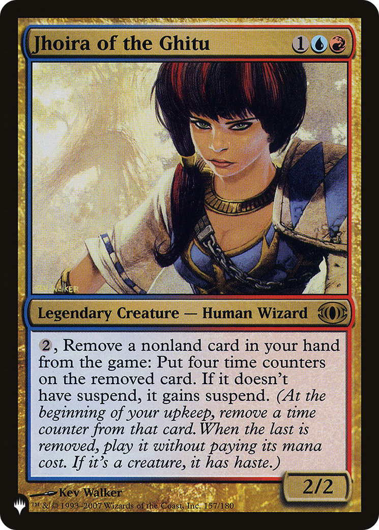 Image of Jhoira of the Ghitu [The List]