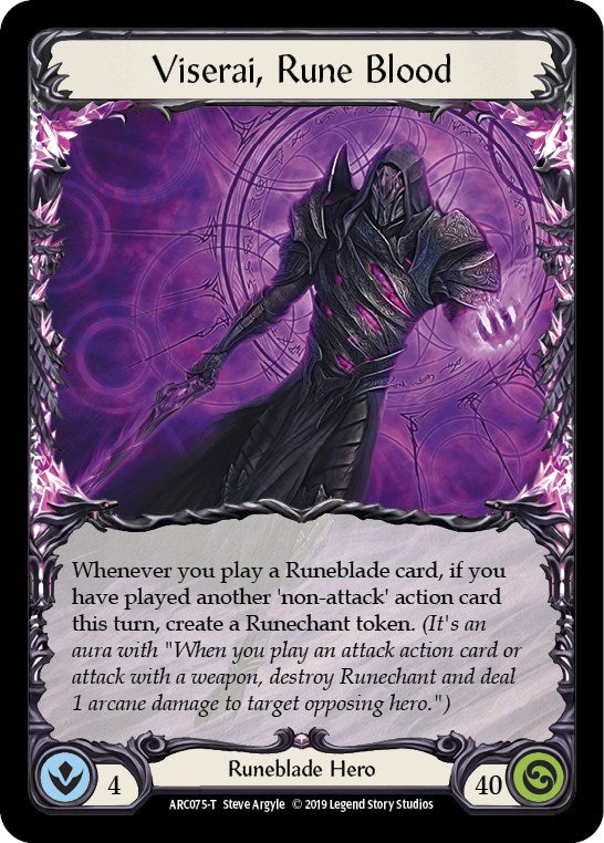 Image of Teklo Plasma Pistol // Viserai, Rune Blood [ARC003 // ARC075] (Arcane Rising)