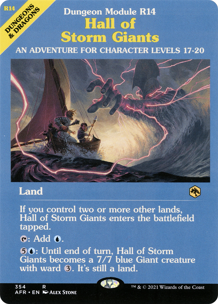 Image of Hall of Storm Giants (Dungeon Module) [Dungeons & Dragons: Adventures in the Forgotten Realms]