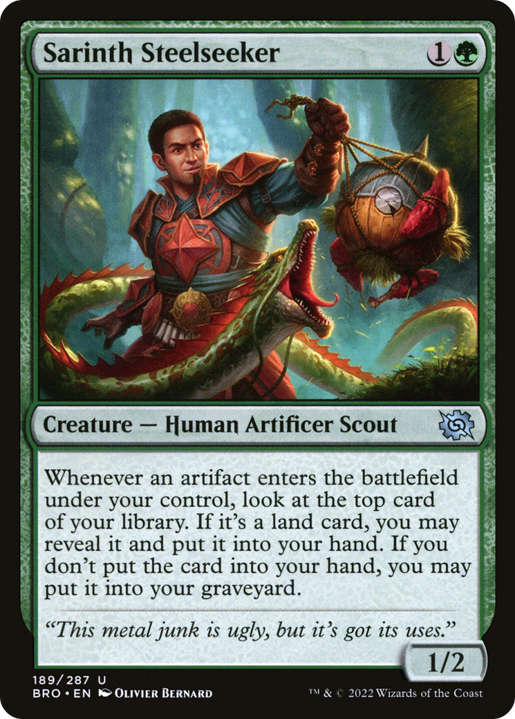 Image of Sarinth Steelseeker [The Brothers' War]