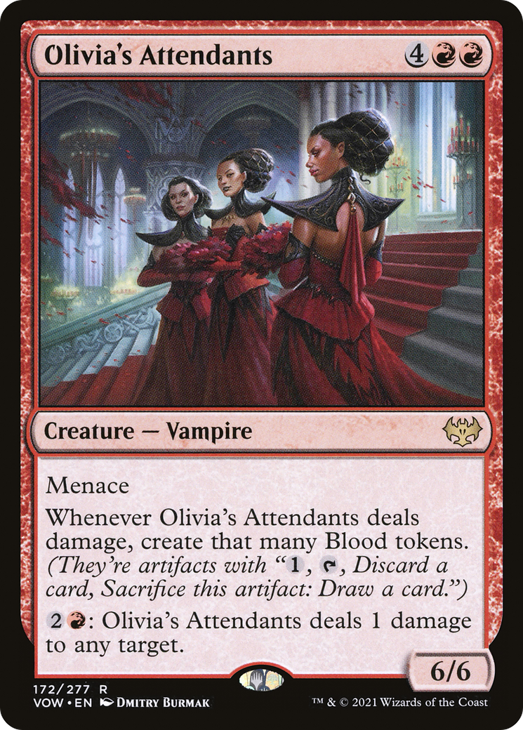 Image of Olivia's Attendants [Innistrad: Crimson Vow]
