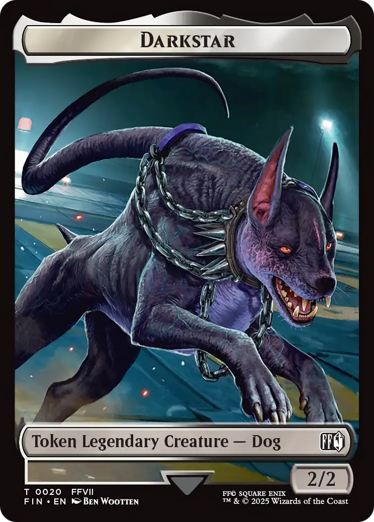 Image of Angelo // Darkstar Double-Sided Token [FINAL FANTASY Tokens]