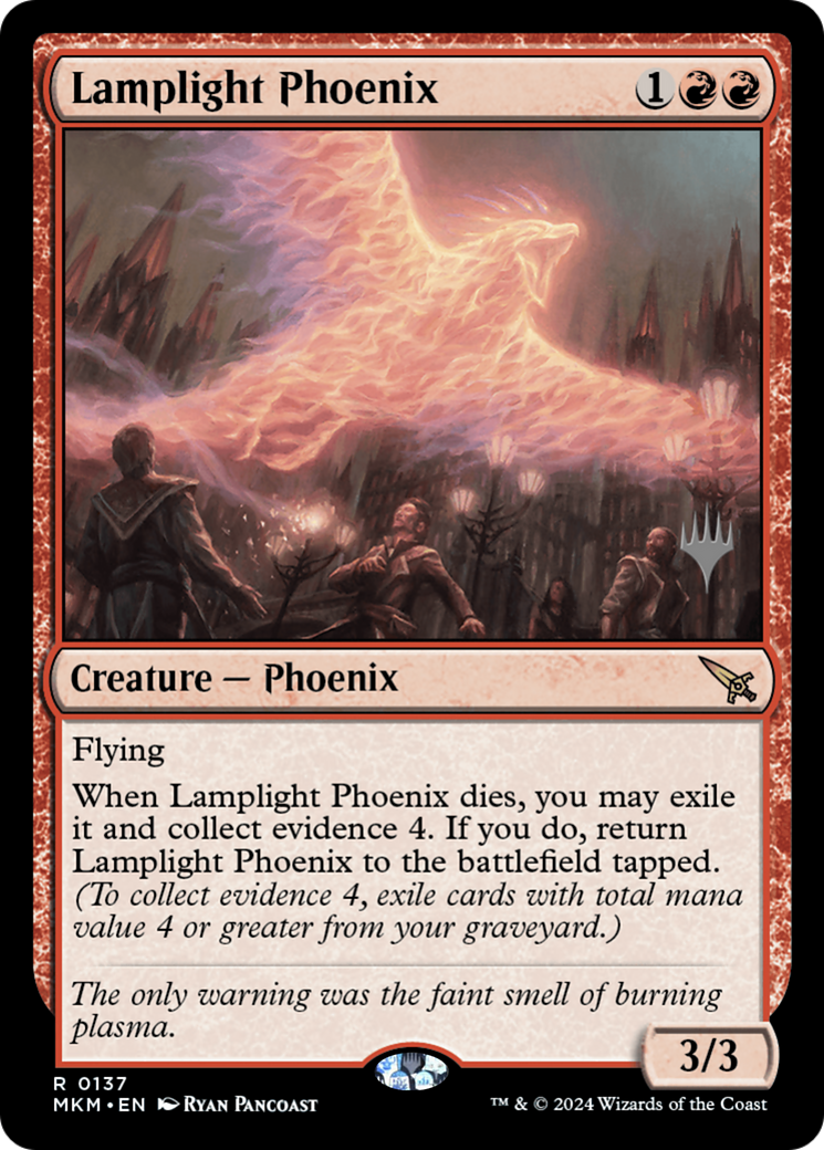 Image of Lamplight Phoenix (Promo Pack) [Murders at Karlov Manor Promos]