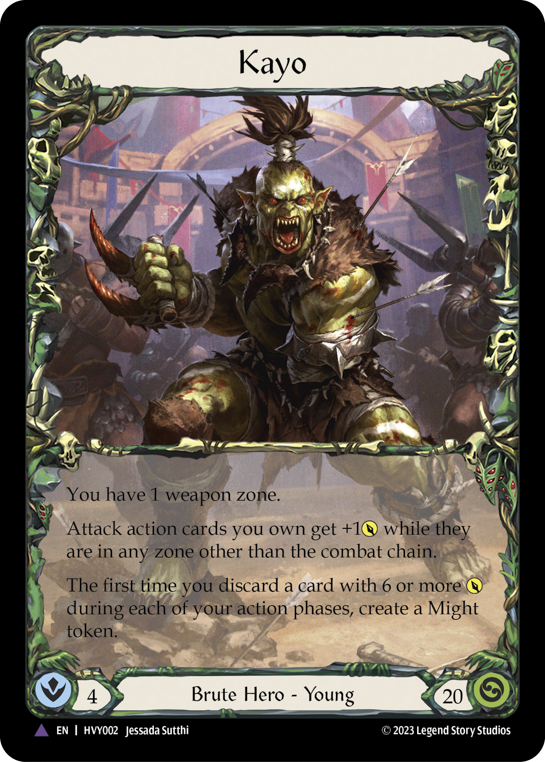 Image of Kayo (Marvel) [HVY002] (Heavy Hitters)  Cold Foil