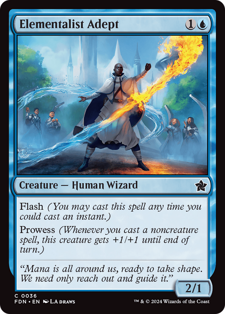 Image of Elementalist Adept [Foundations]