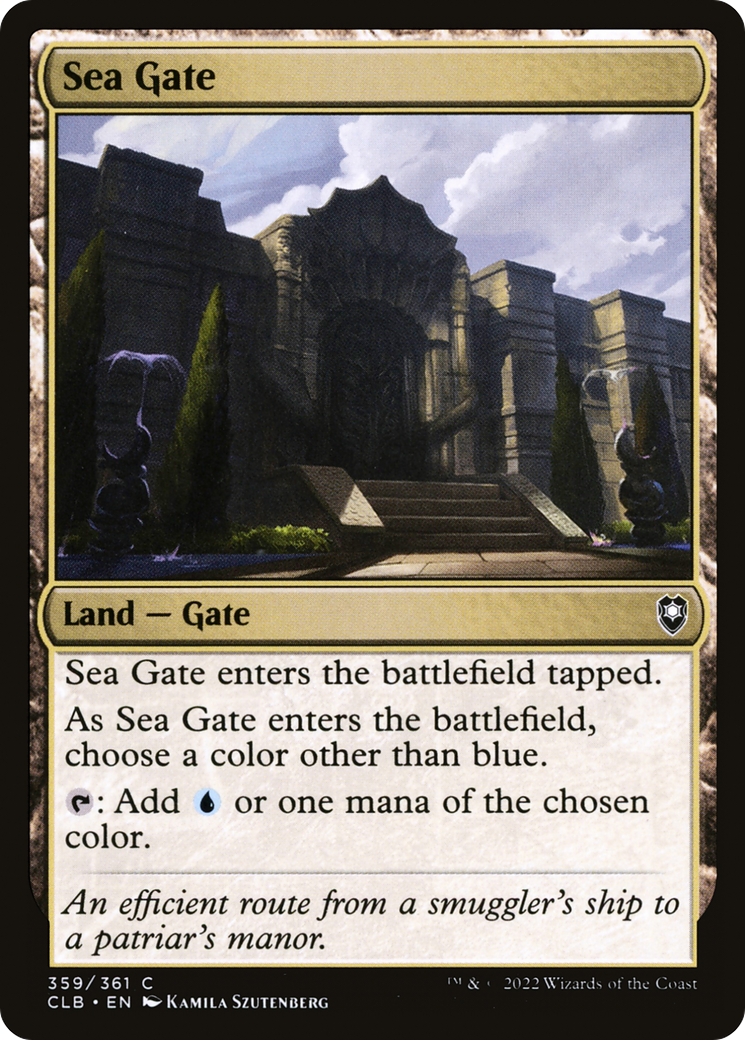 Image of Sea Gate [Commander Legends: Battle for Baldur's Gate]