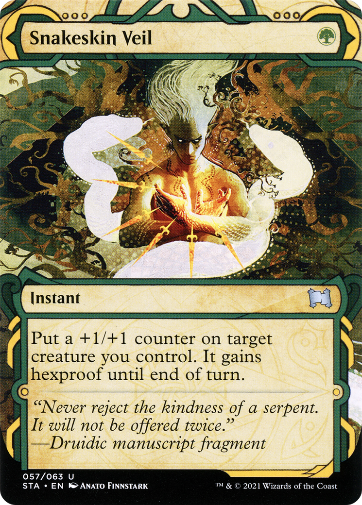 Image of Snakeskin Veil [Strixhaven: School of Mages Mystical Archive]