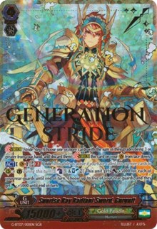 Image of Sunrise Ray Radiant Sword, Gurguit (SGR) (G-BT07/001EN) [Glorious Bravery of Radiant Sword]