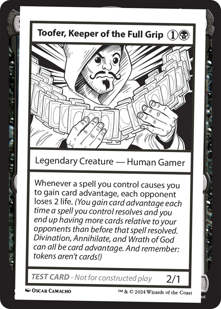 Image of Toofer, Keeper of the Full Grip [Mystery Booster 2 Playtest Cards]