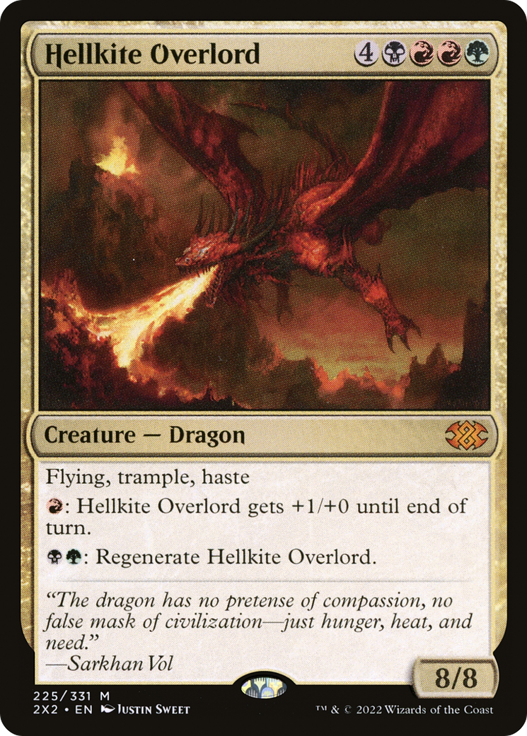 Image of Hellkite Overlord [Double Masters 2022]