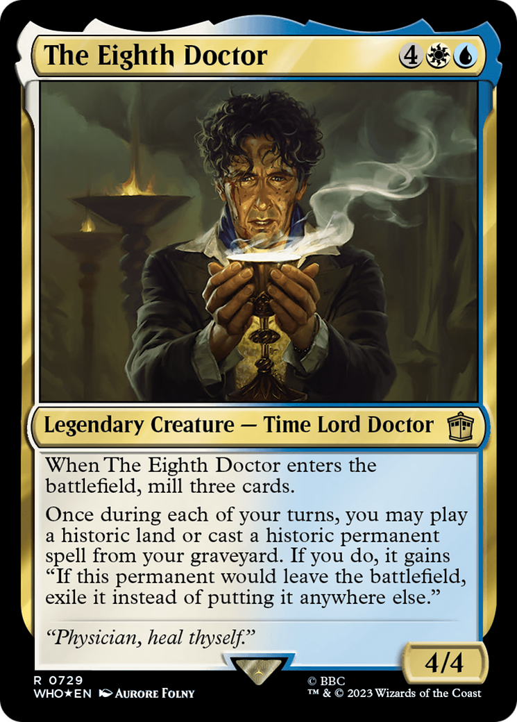 Image of The Eighth Doctor (Surge Foil) [Doctor Who]