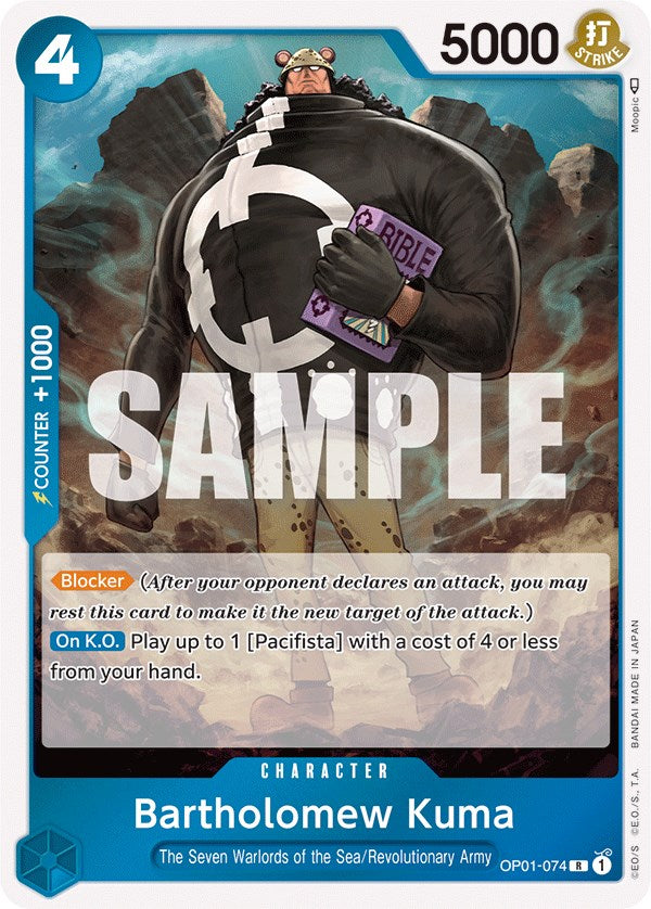 Image of Bartholomew Kuma [Romance Dawn]