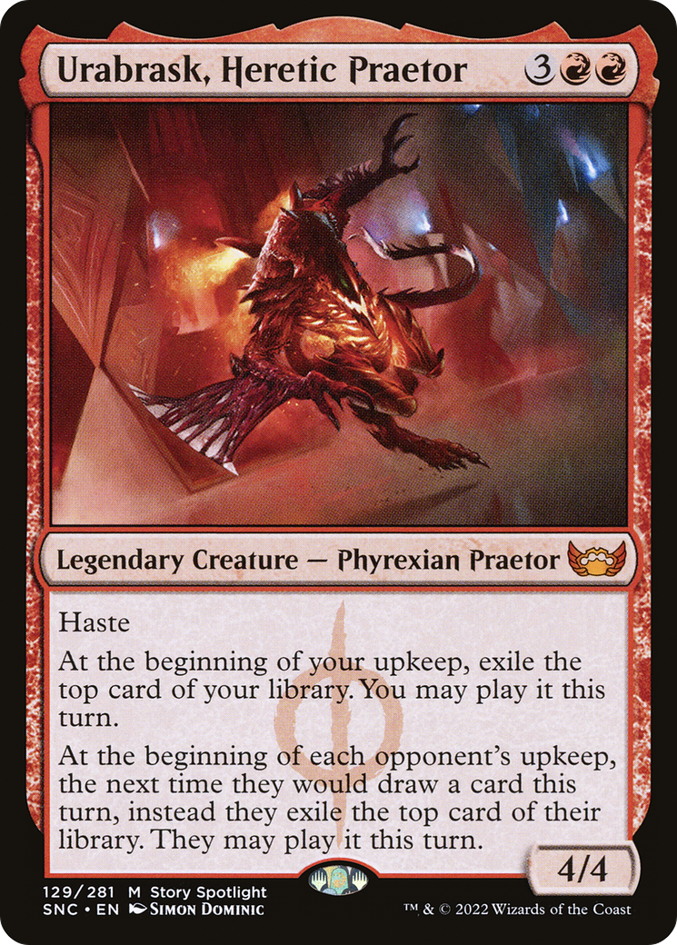 Image of Urabrask, Heretic Praetor [Streets of New Capenna]