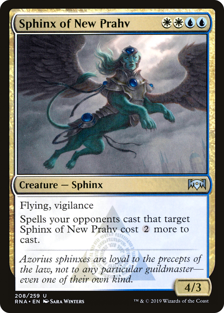 Image of Sphinx of New Prahv [Ravnica Allegiance]