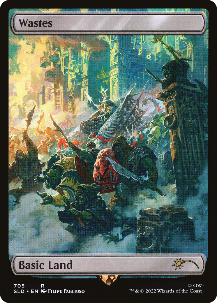Image of Wastes (705) (Extended Art) [Secret Lair Drop Promos]