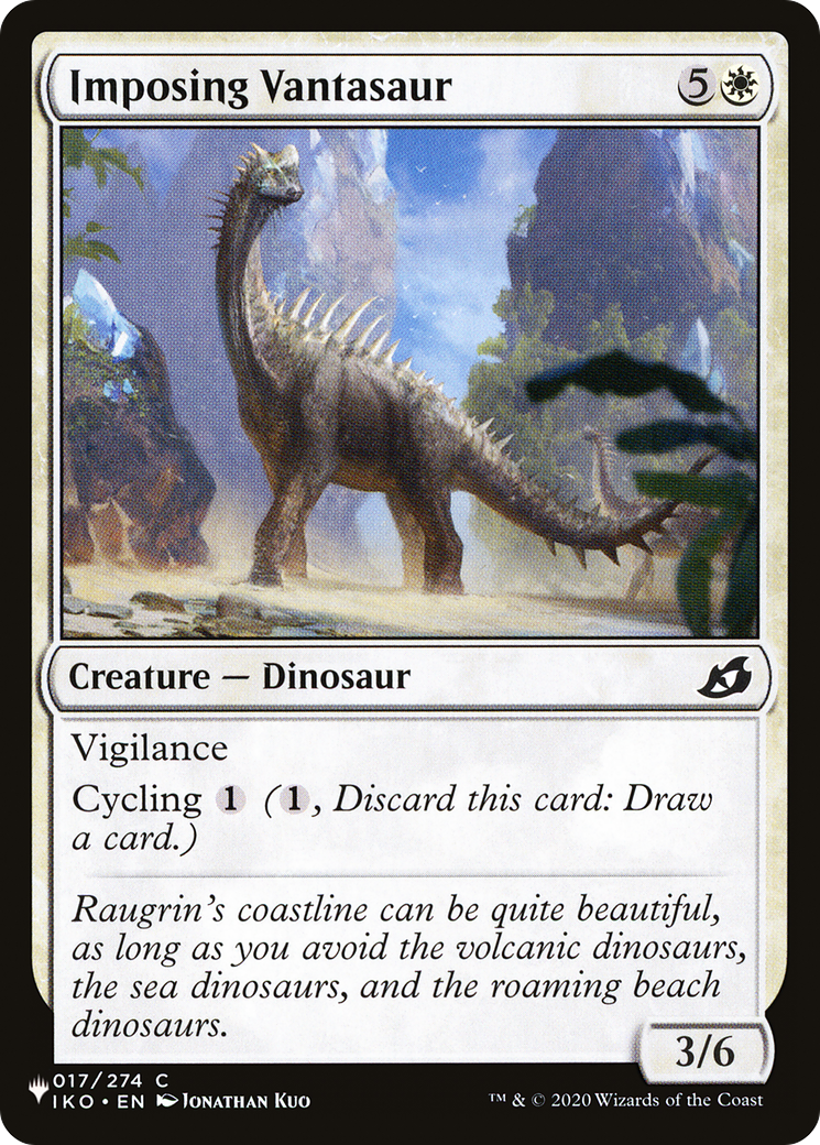 Image of Imposing Vantasaur [The List]