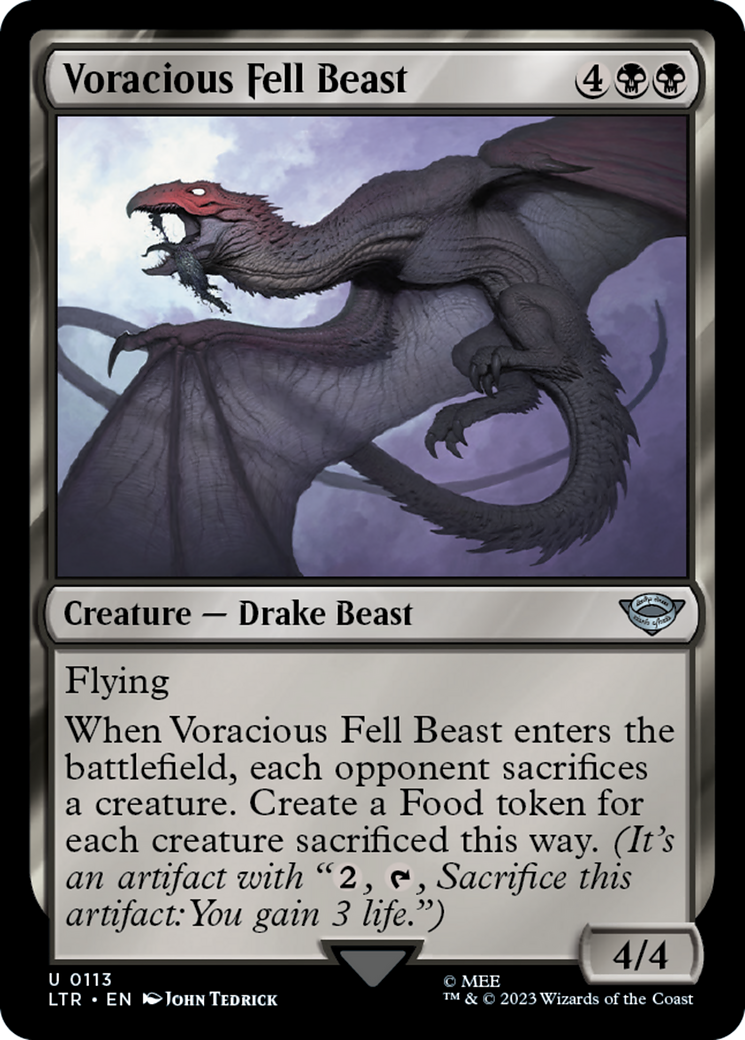 Image of Voracious Fell Beast [The Lord of the Rings: Tales of Middle-Earth]