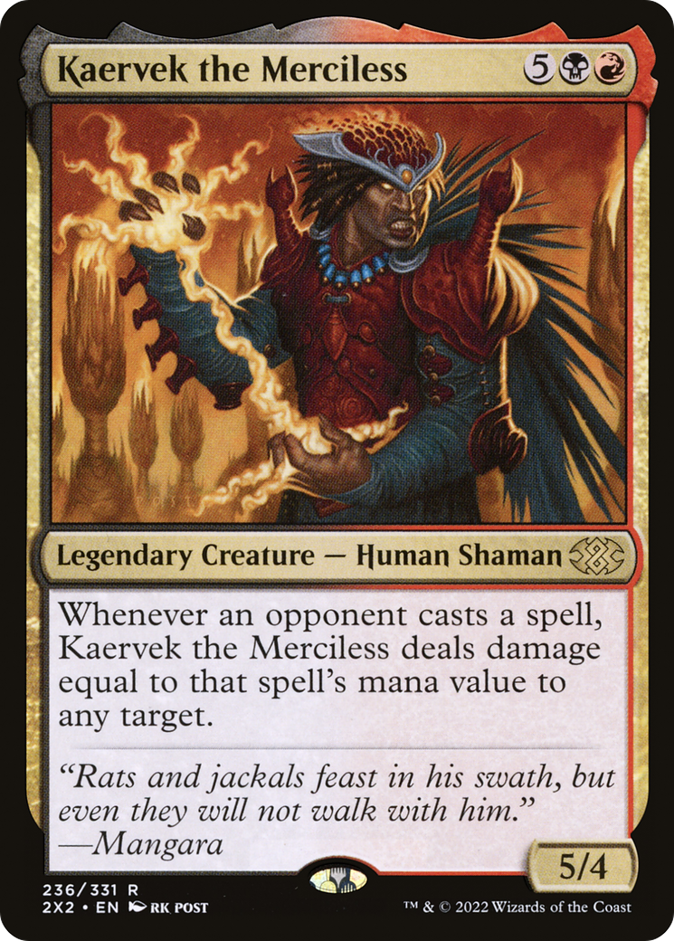 Image of Kaervek the Merciless [Double Masters 2022]