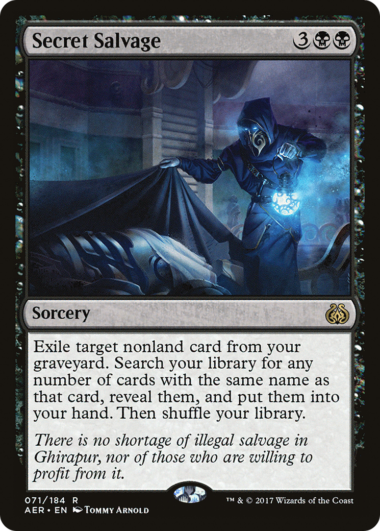 Image of Secret Salvage [Aether Revolt]