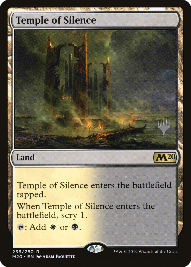 Image of Temple of Silence (Promo Pack) [Core Set 2020 Promos]