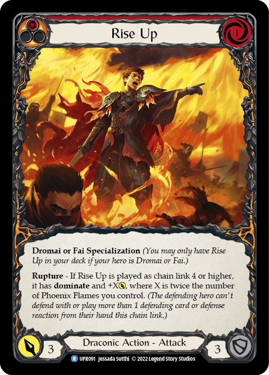 Image of Rise Up [UPR091] (Uprising)  Rainbow Foil