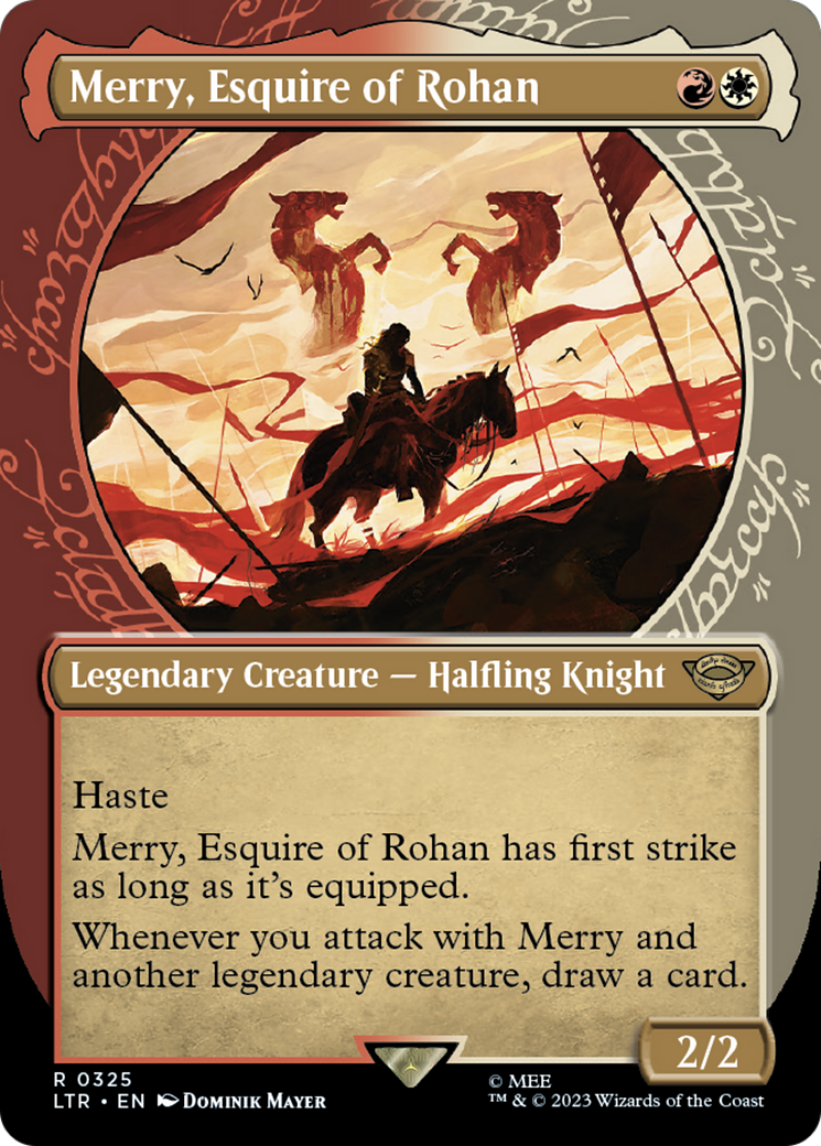 Image of Merry, Esquire of Rohan (Showcase Ring Frame) [The Lord of the Rings: Tales of Middle-Earth]
