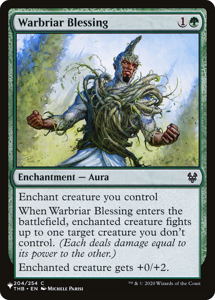 Image of Warbriar Blessing [The List]