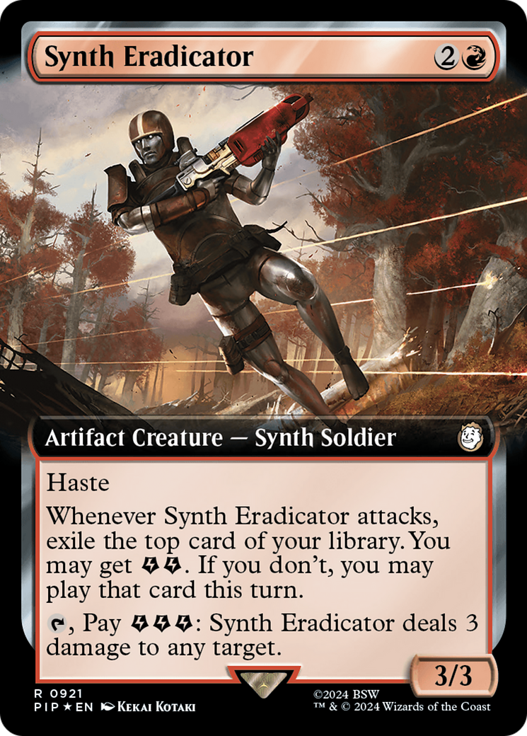 Image of Synth Eradicator (Extended Art) (Surge Foil) [Fallout]