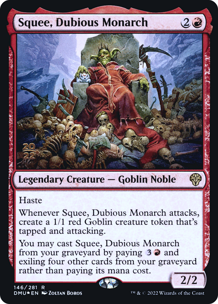 Image of Squee, Dubious Monarch [Dominaria United Prerelease Promos]