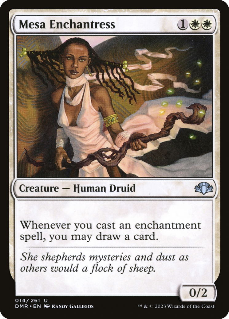 Image of Mesa Enchantress [Dominaria Remastered]
