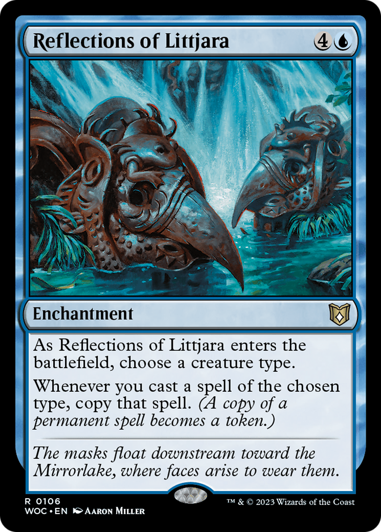 Image of Reflections of Littjara [Wilds of Eldraine Commander]