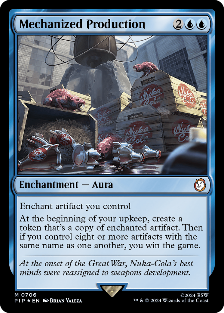 Image of Mechanized Production (Surge Foil) [Fallout]