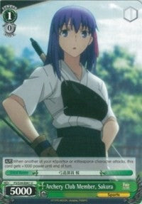 Image of Archery Club Member, Sakura (FS/S34-E041 U) [Fate/Stay Night [Unlimited Blade Works]]